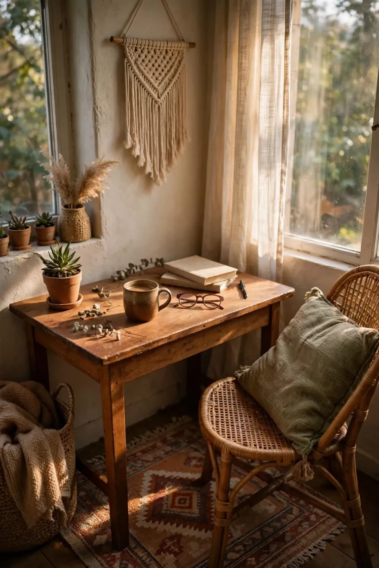 20 Boho Home Office Ideas for a Workspace You’ll Love