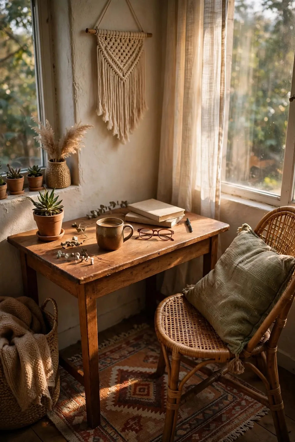 20 Boho Home Office Ideas for a Workspace You’ll Love