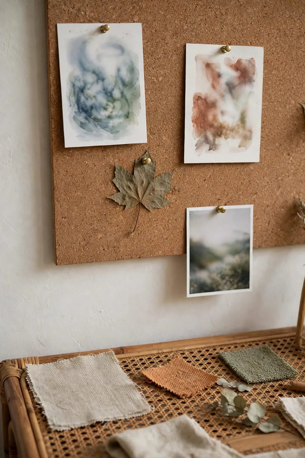 Cozy boho home office nook: build an Inspiration Board That Earns Its Place
