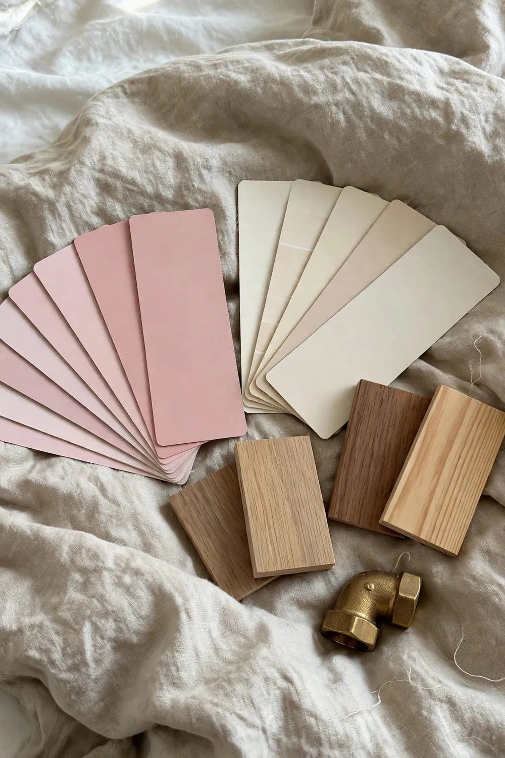 Dreamy blush pink bedroom: build the Palette Around It From the Start