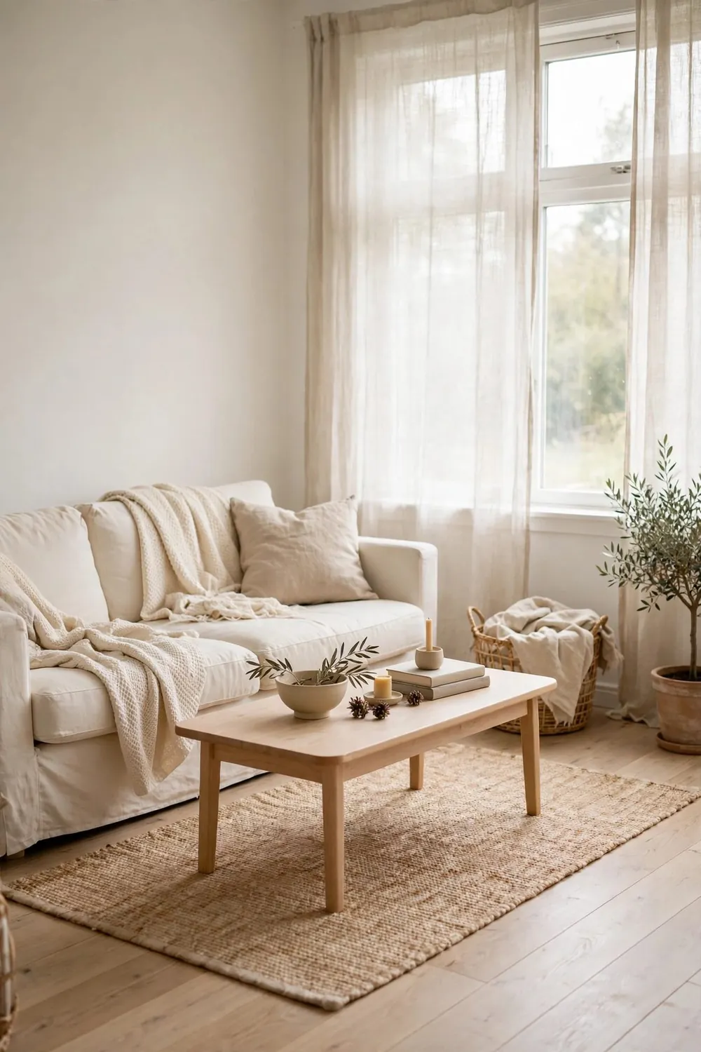 20 Neutral Scandinavian Living Room Ideas for a Calm, Minimal Home