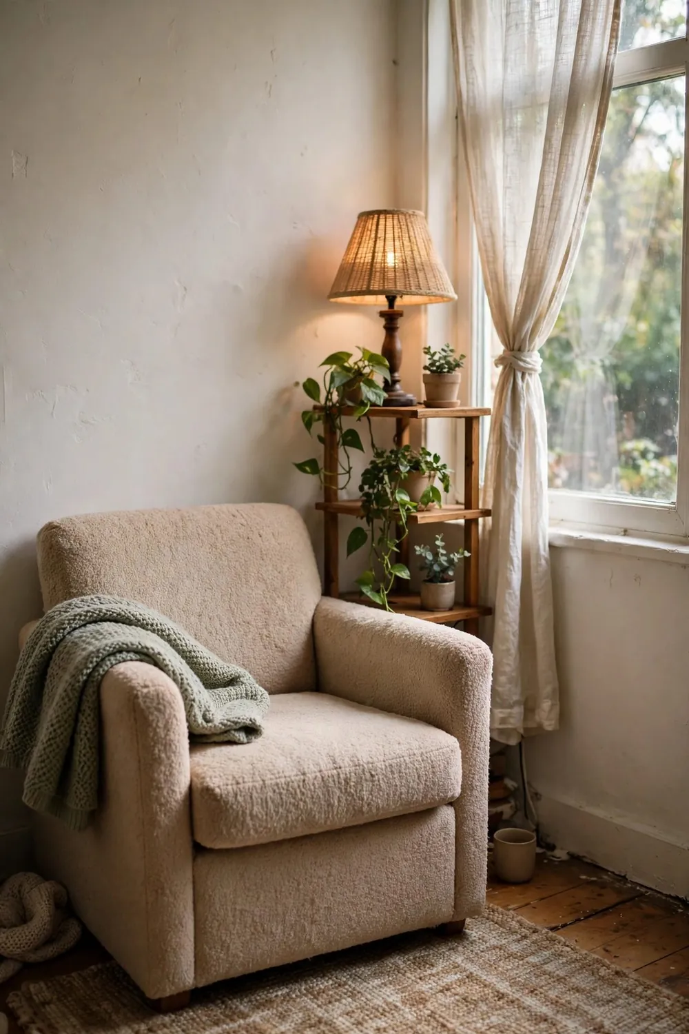 Small bright living room: make One Corner Do Something Delightful