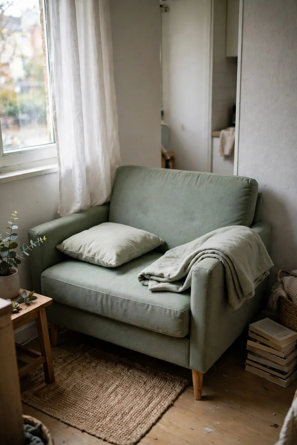 Living room sofa: the Loveseat
