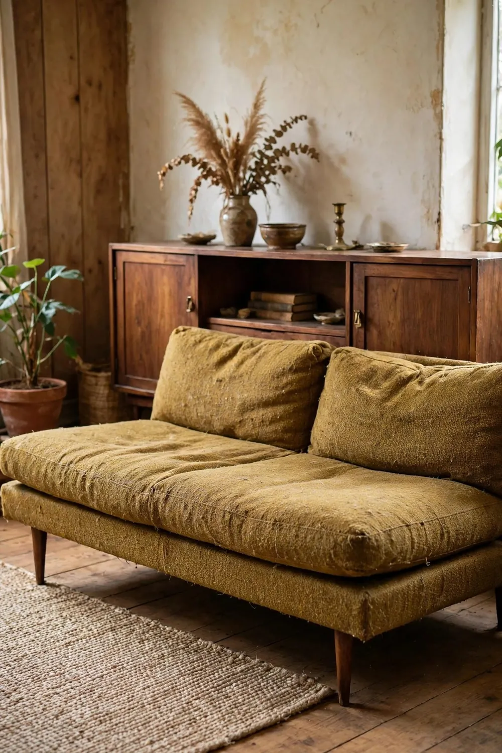 Living room sofa: the Mid-Century Modern Sofa